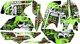 YAMAHA RAPTOR 660R full graphics kit green ..THICK AND HIGH GLOSS