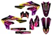 2019-2022 YZ 450 FX SURGE Purple Senge Graphics Kit Compatible with Yamaha