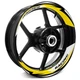 For Yamaha FZ09 MT-09 18-24 23 22 Wheel Inner Rim Stickers 17 inch S06W Yellow