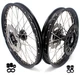 KKE 21/19'' Cast Wheels Rims Fit Honda XR400R 1996-2004 XR600R 1991-2000 Black