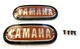 Yamaha XS1 XS2 XS650 Fuel Tank Emblem 2pcs  #211-24161-00-00, 214-24161-00