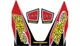 Pro Circuit DC22T6-RED T-6 Exhaust Decal - Red