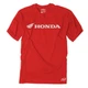 FACTORY EFFEX Honda Horizontal T-Shirt In Red (Size M) - Comfortable