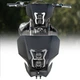 Dirt Bike LED Headlight DRL w/Black Fairing For Honda CRF450RX CRF450L CRF450RL