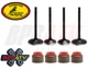 Yamaha Viking 700 OEM Replacement KIBBLEWHITE Intake Exhaust Valves KP RED Seals