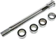 Drag Specialties Axle Kit Front Chrome w/Spacers Nuts Washers Softail 0214-1979