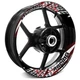 Motorcycle 17'' Rim Stickers For Honda CBR600RR CBR1000RR Fireblade