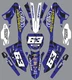 Graphics for Yamaha YZ125 YZ250 YZ 125 YZ 250 2022 2023 Decals stickers shrouds