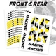 Color Wheel Stickers Rim GP13 For Yamaha FJ09 MT-09 Tracer 2018-2020 18 19 20
