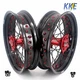 KKE 17"Spoked Supermoto Wheels Rims Fit Honda CRF450L 2019-2021 CRF450RL 2021-26