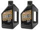 2 Bottles 1L Liter Maxima Castor 927 Synthetic Ester 2-Stroke Oil Motorcycle ATV