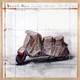 Christo, 　Wrapped Vespa, Project, 　1963&ndash;64, 2009, ed. 200, 　Signed, Numberd