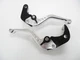 Yamaha XJR1300 (1999-2003), CNC levers short silver black adjusters, F14/C777