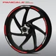 Wheel stripes for DUCATI PANIGALE V2 V4 1299 959 1199 stickers rim decals red