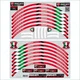 Ducati Corse Panigale 899 959 1199 1299 Wheel Decal Rim Sticker Stripes Laminate