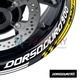 Purple Rim Tape 17 inch Wheel Sticker AA02 Fit Aprilia DORSODURO 900 18-20 19