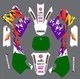 Old School Graphics for Yamaha YZ 125 250 YZ250 YZ125 1993 1994 1995 Decals