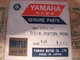 Genuine NOS Yamaha Piston Rings 1st OS 0.25 mm RT1 RT1B RT1MX 284-11611-10