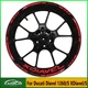 17" Wheel Hub Decal Rim Decoration Waterproof For Ducati Diavel 1260/S XDiavel/S
