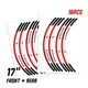 Wheel D&eacute;cor Stickers P04B For Suzuki GSXR250 GSX250R 17-20 19 18