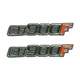 Side Cover Panel Emblems Badges (Pair) for Honda CB900F Super Sport 17-90900x2