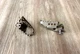 99-06 Yamaha TTR250 OEM Left & Right Front Foot Pegs Pedal Stand 00-04 TTR125