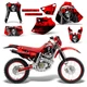 Graphic Stickers +#PLT/RIM Decals For Honda XR400R 1996-2004 REAPER2 R