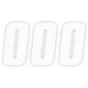 Factory Effex FX Factory Number 0 - White - 6" | 08-90050