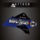 Attack Graphics Renegade Radiator Shroud Decal Blue