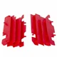 POLISPORT RADIATOR LOUVERS Honda CR125 CR250 CR125R CR250R 2000-2004 red