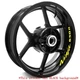 17'' Rim Wheel Decal Strip Tape Sticker For Kawasaki NINJA 650R 2006-2018