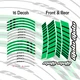 GP02 17" Wheel Decal Stickers Set For Yamaha MT07 18 19 20 21