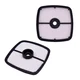 2-Pack HQRP Air Filter for Echo Outdoor Power Equipment, A226001410 13031054130