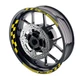 Yellow 17'' Rim Wheel Sticker Decal For Honda CBR1000RR-R Fireblade 2020-2021