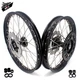KKE 21 & 19inch Wheels Black Fit HONDA XR400R 1996-2004/ XR600R 1991-2000 Discs