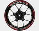 Suzuki GSF 1250S Wheel Decals Rim Stickers Tape Graphic Rims Stripes Bandit