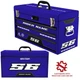 Attack Graphics Tusk Moto Toolbox Replacement Decals  Rail Blue