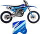 Factory Effex Candy Chrome Series Shroud & Airbox Graphics Kit for Yamaha YZ