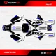 Black & Blue Shift Racing Graphics Kit fits Honda Cr85 03-07 CR 85 Decal