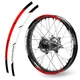 Red P04B MX Bikes Strips Rim Sticker For Honda CR 250 CR 250R 1995-2017