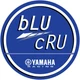 Dcor 40-50-201 YAM Blu Cru OEM Decal - 12in.
