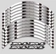 Suzuki DRZ DR-Z 400 400S 400E 2000-2021 Wheel Rim Sticker Decals Set 17" White