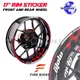 17'' Blue Wheel Rim Decals GP01 Kit For Honda CB 919 Hornet 900 02-07 05 06