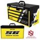 Attack Graphics Tusk Moto Toolbox Replacement Decals  Strike Yellow