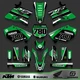 Yamaha YZ250 YZ125 2002-2014 MX Full Graphics Kit Green Black Racing Decals Wrap