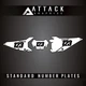 Attack Graphics Number Plate Backgrounds For Beta 480 RR Race Edition 2025