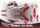 HONDA XR 650L XR650 CUSTSTOM GRAPHICS KIT GRAFICAS DECAL XR
