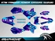 Suzuki DRZ400 DRZ400SM DRZ400S Graphics Kit Decals Supermoto Free Personalize