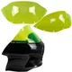 Green 8.0" Outer FXRT Fairings Windshield Windscreen for Harley Softail Dyna FXD