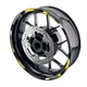 For Yamaha MT03 18 19 20 17 inch Wheel Sticker Orange ARROW